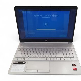 PORTATIL HP LAPTOP 15-GW0006LA AMD RYZEN 3-3250U (2.6 Ghz) 256GB SSD RAM 8GB TECLA CURSOR HUNDIDA  + CARGADOR