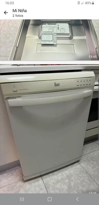 Lavavajillas Teka Blanco