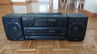 Radiocasete Retro Aiwa CA-W37 Vintage Boombox