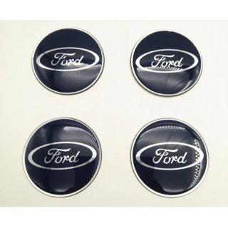 Centro de rueda Ford azul 60 mm