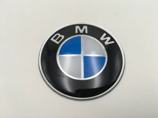 Emblema volante BMW azul y blanco 45 mm