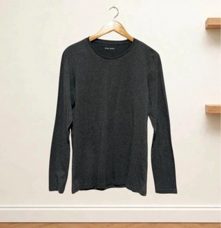 Talla S. Camiseta unisex Gris PIER ONE de ZALANDO