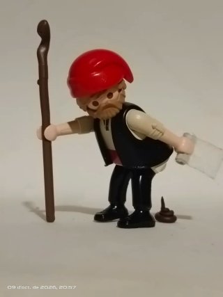 Figura Playmobil Caganer para Belén