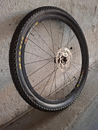 Rueda Delantera Cannondale Eje Pasante