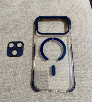 Funda Bumper iPhone 17 Pro Max con Protector Lente