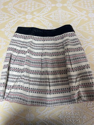 Falda estampada S nueva zara