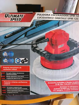 Pulidora Enceradora Orbital Ultimate Speed UPM 120