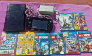 Console Nintendo Wii U con cavi e giochi, Switch