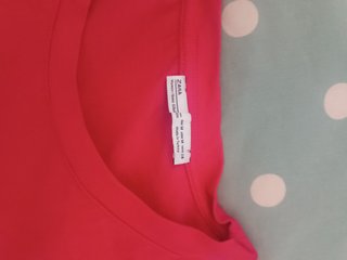 Camiseta Zara Básica Mujer Talla M