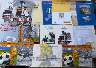 Sellos Hojas Conmemorativas Alemania 15 Unidades