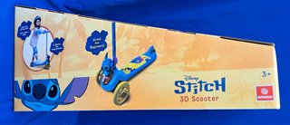 Patinete Stitch 3D Mondo 3 Ruedas ¡NUEVO!