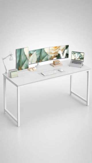 Mesa Escritorio 160 cm VASAGLE BARNET LWD121WF01