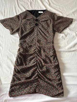 Vestido corto floral Mango Talla M