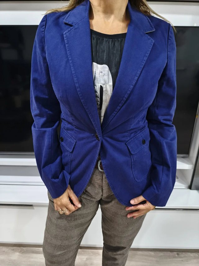 Blazer Tommy Hilfiger Azul Talla S