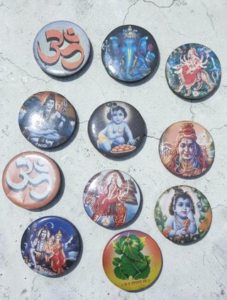 Imanes Decorativos Hindúes