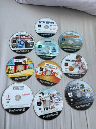 Lote 9 Juegos PlayStation 2 (PS2)