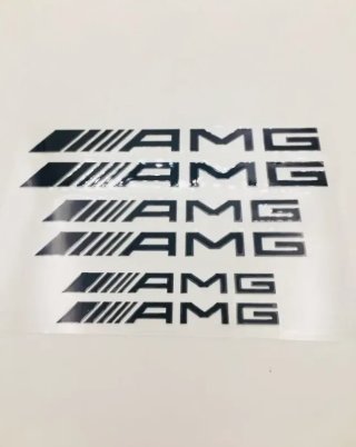Pegatinas vinilo AMG pinzas de freno