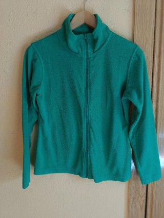 Forro polar mujer verde