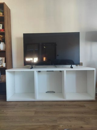 Mueble TV Besta Ikea Blanco