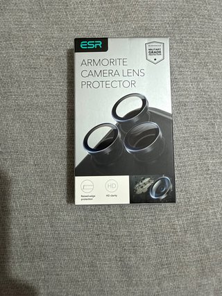 Protector de lente de camara ESR iPhone 17 Pro Max