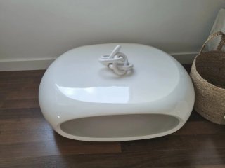 Espectacular mesa de diseño orgánico
