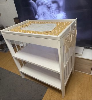 Cambiador de bebé Ikea blanco