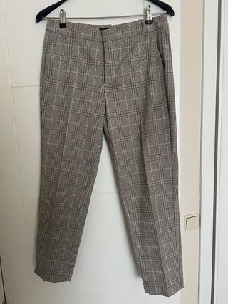 Pantalón de cuadros Zara mujer