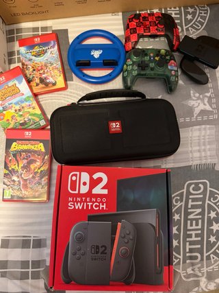 Nintendo Switch 2 + Accesorios + 2 Mandos + 3 jueg