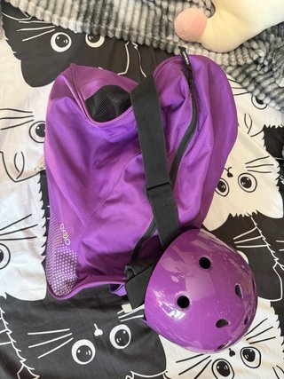 Set de Patinaje Oxelo Morado