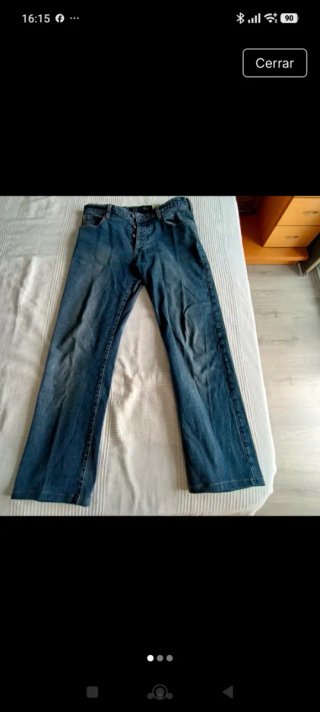 Pantalones Armani Azul Talla 40