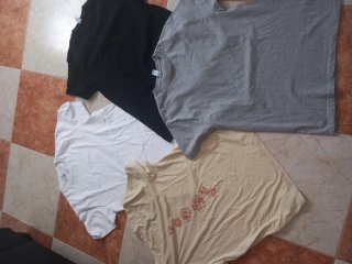 Lote 4 Camisetas Chico