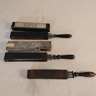 Set 3 affila rasoi da barba vintage