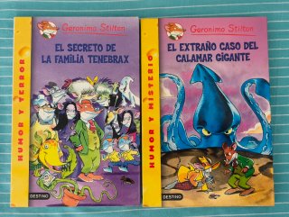 Lote libros Gerónimo Stilton