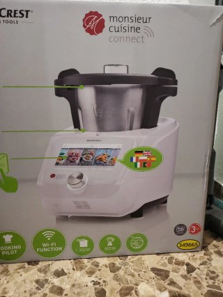 Robot de Cocina Silvercrest Monsieur Cuisine