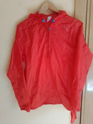Cortavientos Quechua Rojo