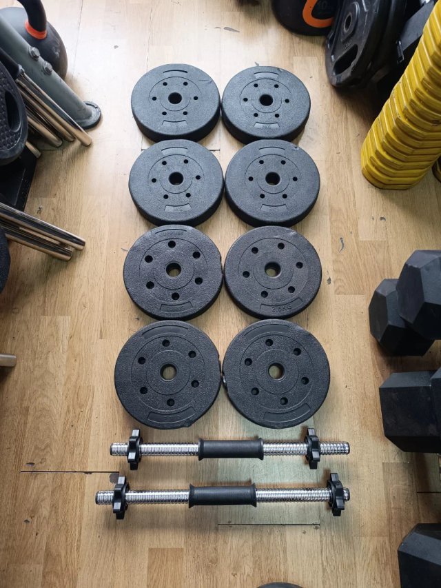 Set de 2 Mancuernas de 11kg TARAS