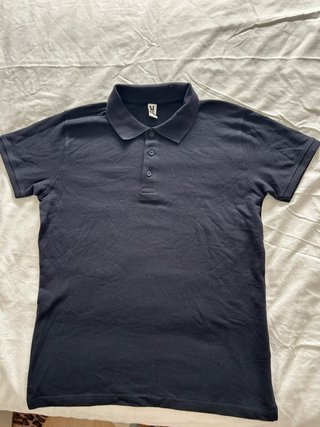 Camisa Polo Trabajo Hombre Negra