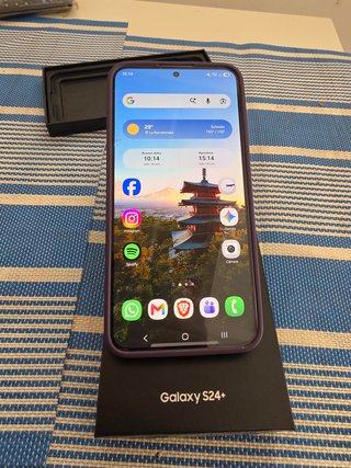 Samsung Galaxy S24+ 256GB Violeta + Caja y Funda