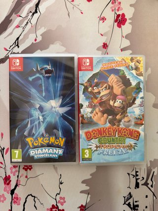 Juegos Nintendo Switch Pokémon y Donkey Kong
