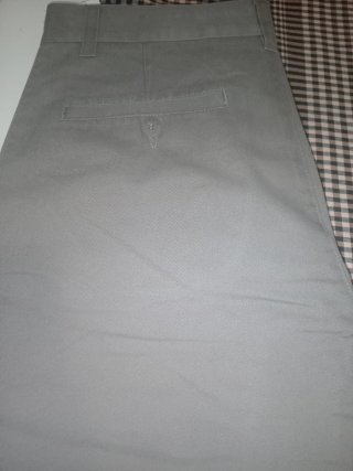 Pantalón elegante hombre algodón talla 42