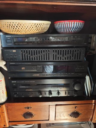 Cadena Hi-Fi Denon Vintage