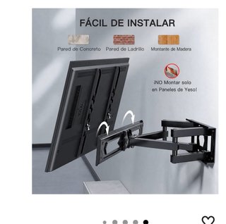 Soporte TV Inclinable y Giratorio 45kg