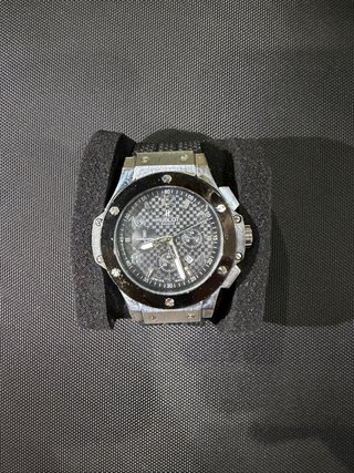 Reloj Hublot Big Bang Negro y Plateado