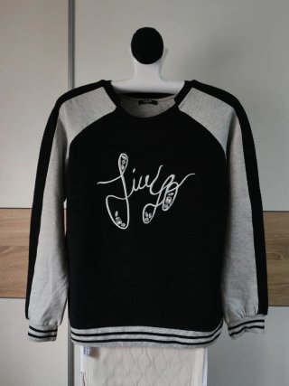 Sudadera Liu Jo Negra y Gris