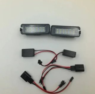 Luces LED matrícula VW Volkswagen plafones