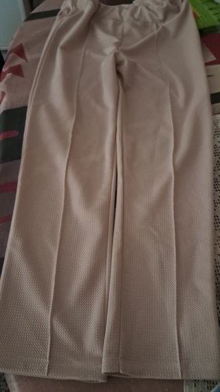 Pantalones beige de vestir M