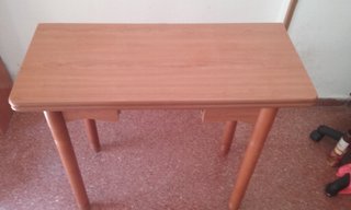 Mesa de madera plegable 79x89 cm
