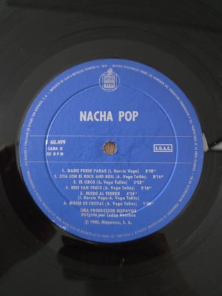 Vinilo Nacha Pop - Hispavox