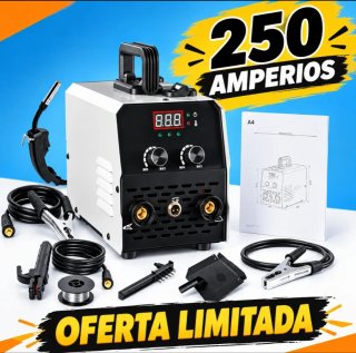 Soldador de Electrodo e Hilo 250A