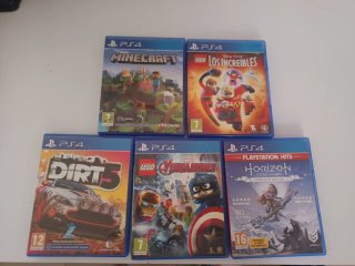 PS4 Juegos: Minecraft, Lego, Dirt 5, Horizon
